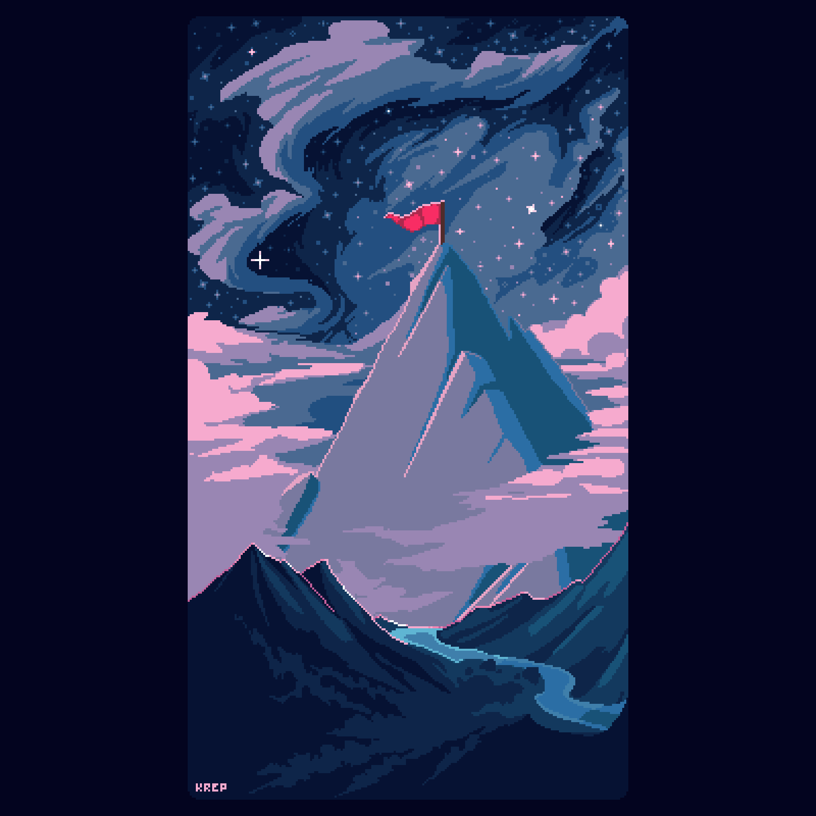 Mockup made from assets made for a jam